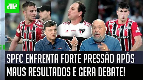 "ISSO É NÍTIDO! Gente, TODO MUNDO no São Paulo está..." FORTE PRESSÃO no SPFC gera DEBATE!