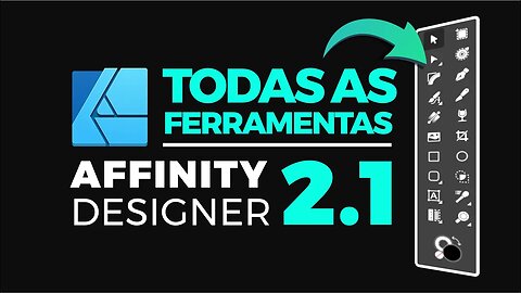 TODAS as Ferramentas EXPLICADS do AFFINITY DESIGNER 2.1