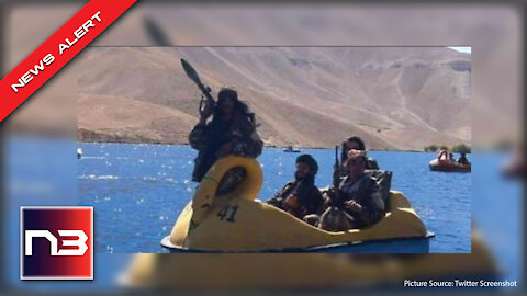 After Biden Pullout, Taliban Spotted Doing Something Strange On Kiddie Boats