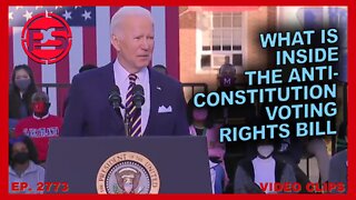 TUCKER: THIS IS NOT ALLOWED. THIS IS WHAT IS INSIDE THE ANTI-CONSTITUTION VOTING RIGHTS BILL