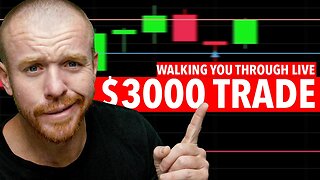 Step by Step $3000 Nasdaq Futures Trade LIVE!