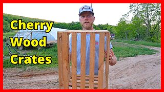 Building Wooden Crates from Cherry