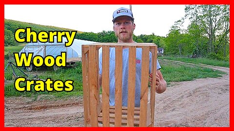 Building Wooden Crates from Cherry