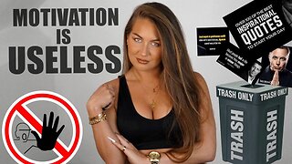 MOTIVATION IS USELESS… DO THIS INSTEAD! (The REAL key to SUCCESS))