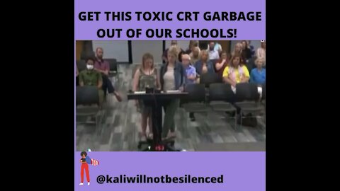 Get this toxic crt garbage out of our schools!