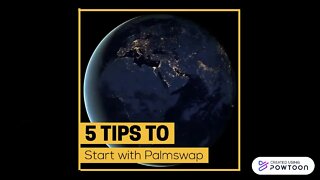 5 Tips to start with Palmswap a Lifetime income!