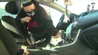 Denver woman says someone stole face masks from her car
