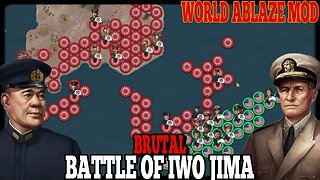 BATTLE OF IWO JIMA BRUTAL! World Ablaze Mod