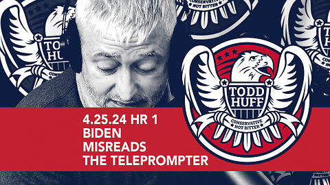 Biden Misreads The Teleprompter | April 25, 2024 | Hour 1