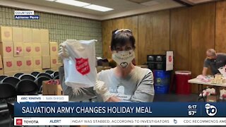 Salvation Army adjusts Thanksgiving meal for COVID-19 pandemic safety