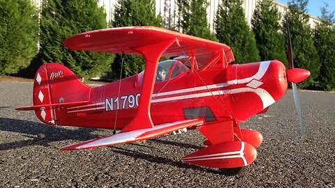 E-Flite UMX Pitts S-1S BNF Basic with AS3X Technology Sunny Day RC Plane Battery Failure