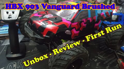 HBX 903 Vanguard Brushed Unboxing and Quick RIP