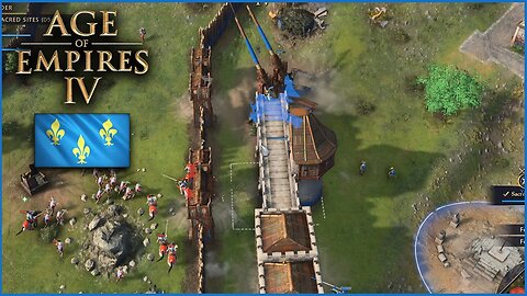 Age of Empires 4 - 2v2 Amazing Push & Control | Multiplayer Gameplay