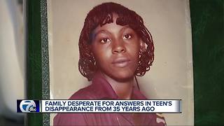 Family desperate for answers in teen's disappearance from 35 years ago
