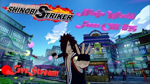 Shinobi Battle Royal | Ninja World Face-Off #25 | Shinobi Striker LiveStream