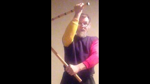 KALI SOLITAIRE STICK TRAINING LESSON 2 WITH JKD SIFU MIKE GOLDBERG