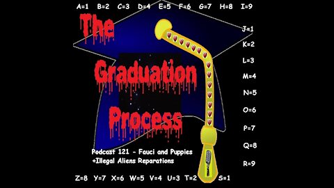 121 The Graduation Process Podcast 121 - Fauci and Puppies+Illegal Aliens and Reparations