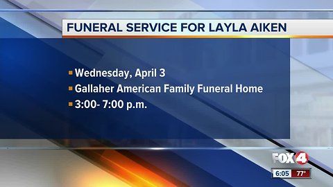 Funeral service information Layla Aiken Fort Myers