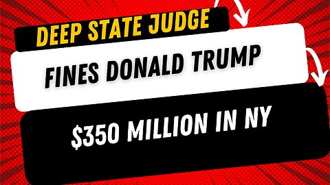 🚨BREAKING: Judge Engoron fines Donald Trump more than $350 million | Alexei Navalny Dies in Prison