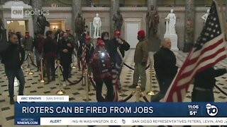 Legal expert: Rioters can be fired from jobs