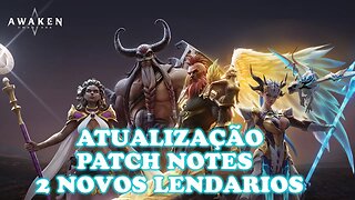 ATUALIZAÇÃO / PATCHNOTES / MAIS LENDARIOS / NOVA LOJA