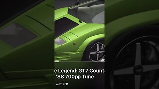 Conquer Any Race with the GT7 Countach 25th Anniversary '88 700pp Tune