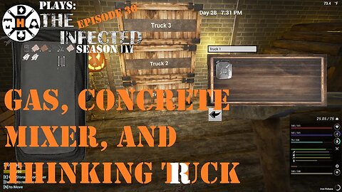 Oil Distiller & Concrete Mixer Are Made. Thinking Truck! The Infected Gameplay S4EP30