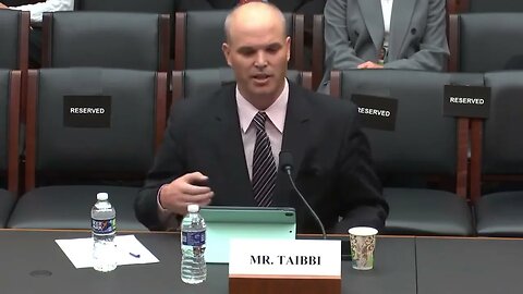 Matt Taibbi's opening statement on the Twitter Files and the censorship industrial complex