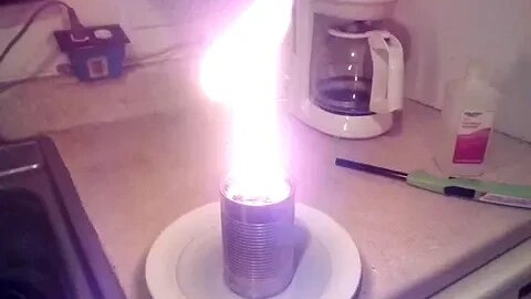 Last Resort DIY Alcohol Can Stove for Heat.