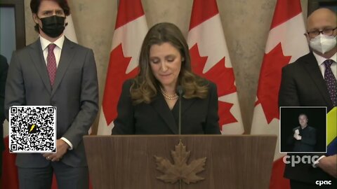 Deputy Prime Minister Freeland Invokes Emergency Powers Over Financial Accounts | Bitcoin Unaffected