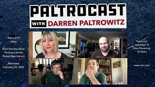 "Reno 911" Stars Thomas Lennon, Robert Ben Garant & Kerry Kenney-Silver speak with Darren Paltrowitz