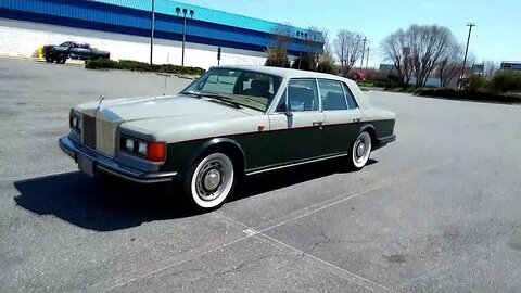 Well, Here Is Something You Don't See Everyday. A Rolls Royce Silver Spur.