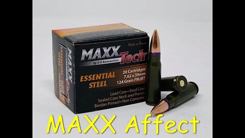 MAXX TECH steel case ammo 7.62x39mm