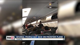 6 passengers fall ill on flight from Cleveland to Tampa