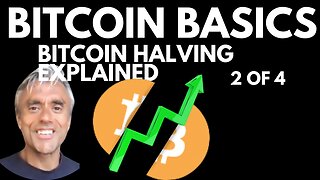 BITCOIN BASICS 2 OF 4 - THE BITCOIN HALVING MADE SIMPLE!