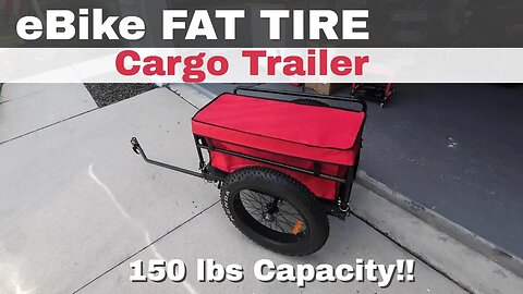 eBike Cargo Trailer | Assembly and Discussion