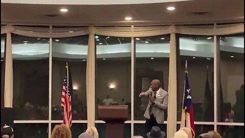 Claver Kamau-Imani Speaking to Ellis County For Daniel Miller's Lt. Governor Campaign