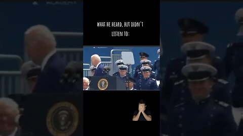 Biden Falls at Air Force Academy Graduation