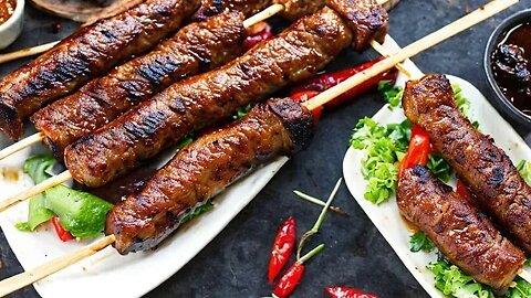 Restaurant Style Seekh Kabab Recipe - Soft andJuicy Beef Qeema Kabab