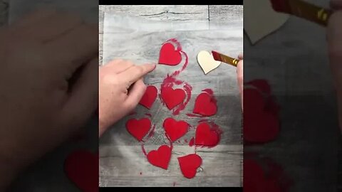 Valentine Painting - Shorts - Easy DIY