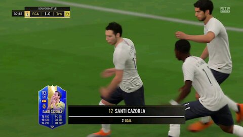 Fifa20 FUT Squad Battles - Santi Cazorla long range screamer