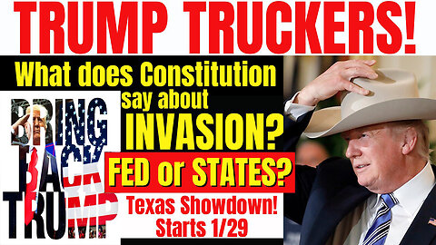 Trump Truckers Jan 29 - Texas Showdown