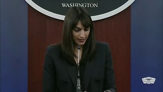 Deputy Pentagon Press Secretary Sabrina Singh briefs the news media at the Pentagon. Oct. 28, 2022