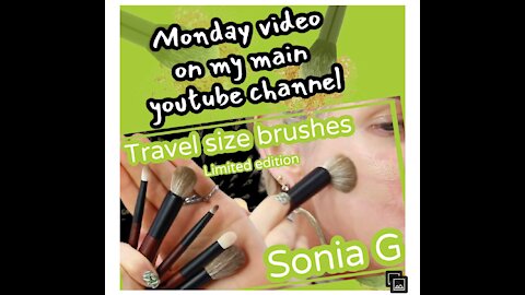 SONIA G BRUSHES in ACTION