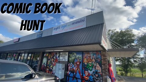 Comic Book Hunting at Terp's Toys And Comics