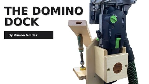The Domino Dock for the Festool Domino 500. Essential domino accessory