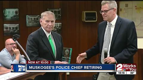 Muskogee's Police Chief retires after 49 years