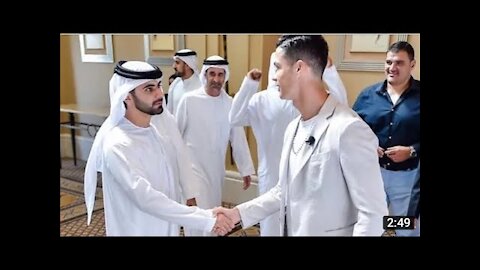 See What Cristiano Ronaldo Did to Dubai Prince