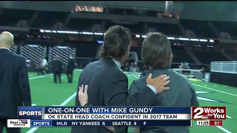 Big Al One-on-One with Mike Gundy at Big 12 Media Days