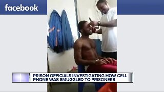 Prison officials investigate how cell phone got into prison